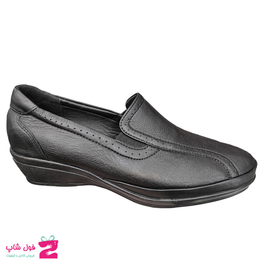 کفش طبی زنانه  چرم طبیعی  گاوی تبریز کد 1617