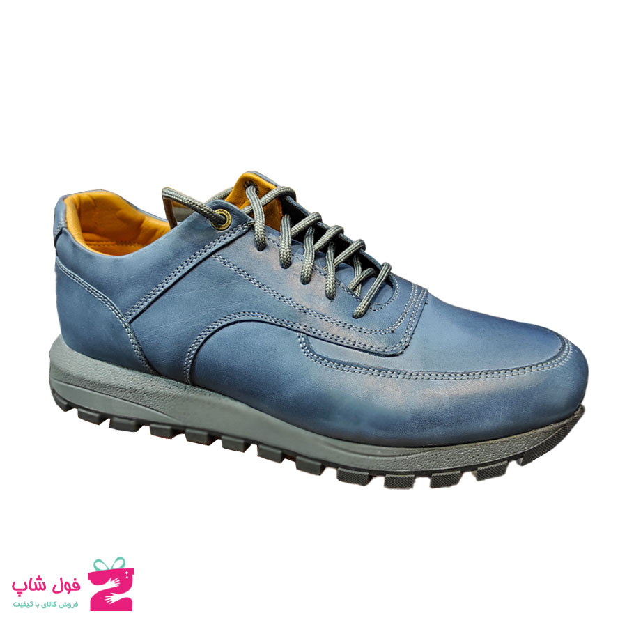 کفش مردانه اسپرت چرم طبیعی گاوی تبریز کد 1682