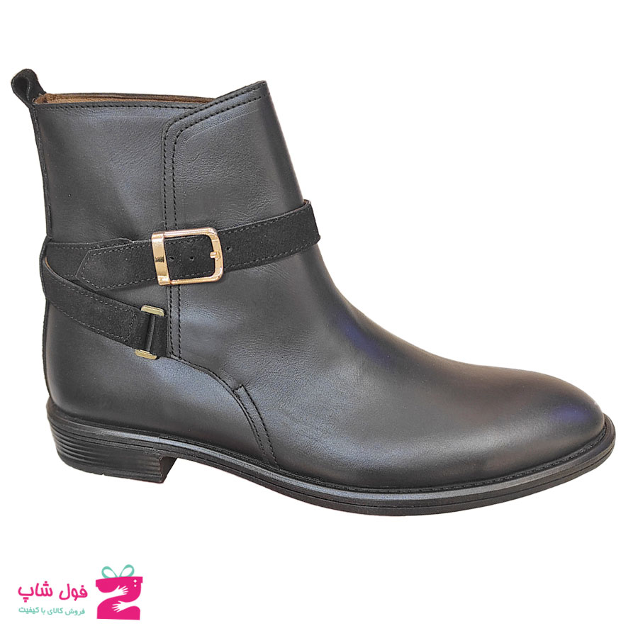 نیم بوت مردانه مجلسی چرم طبیعی  تبریز کد  2078