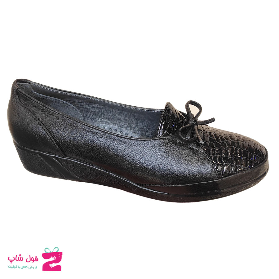 کفش طبی راحتی زنانه چرم طبیعی  تبریز کد 2083