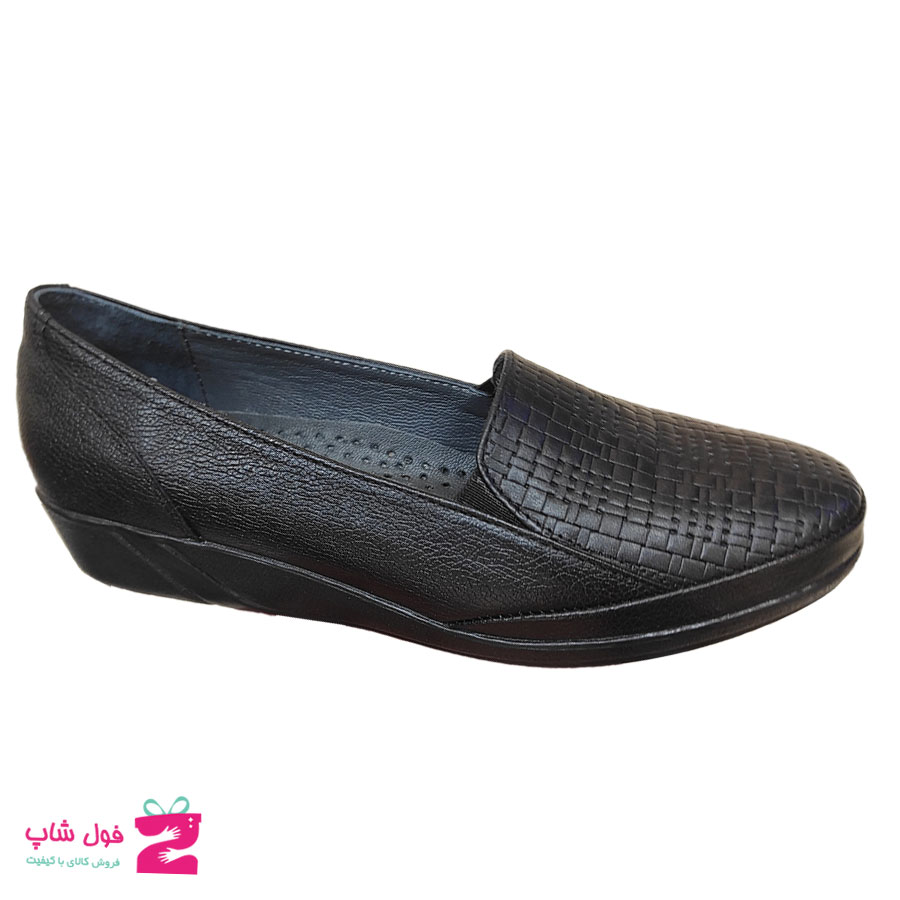کفش طبی راحتی زنانه چرم طبیعی  تبریز کد 2084