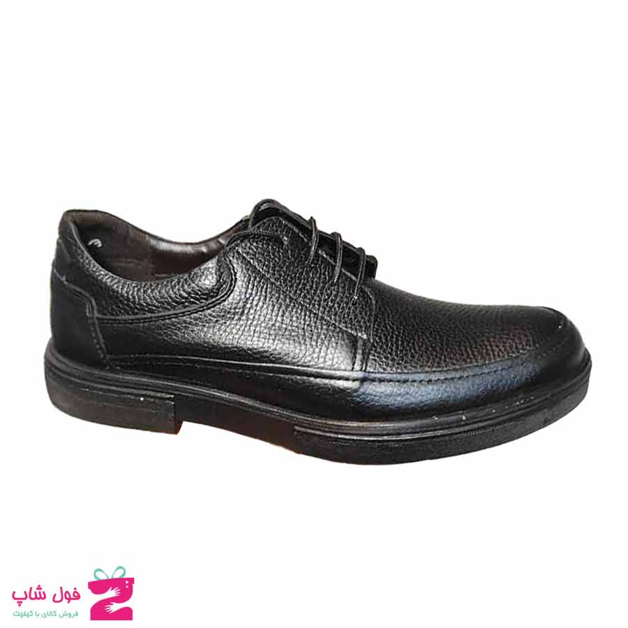 کفش مردانه مجلسی  چرم طبیعی گاوی  تبریز کد 2495