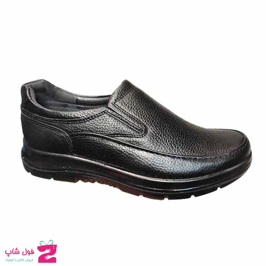کفش طبی راحتی مردانه چرم طبیعی تبریز کد 2507