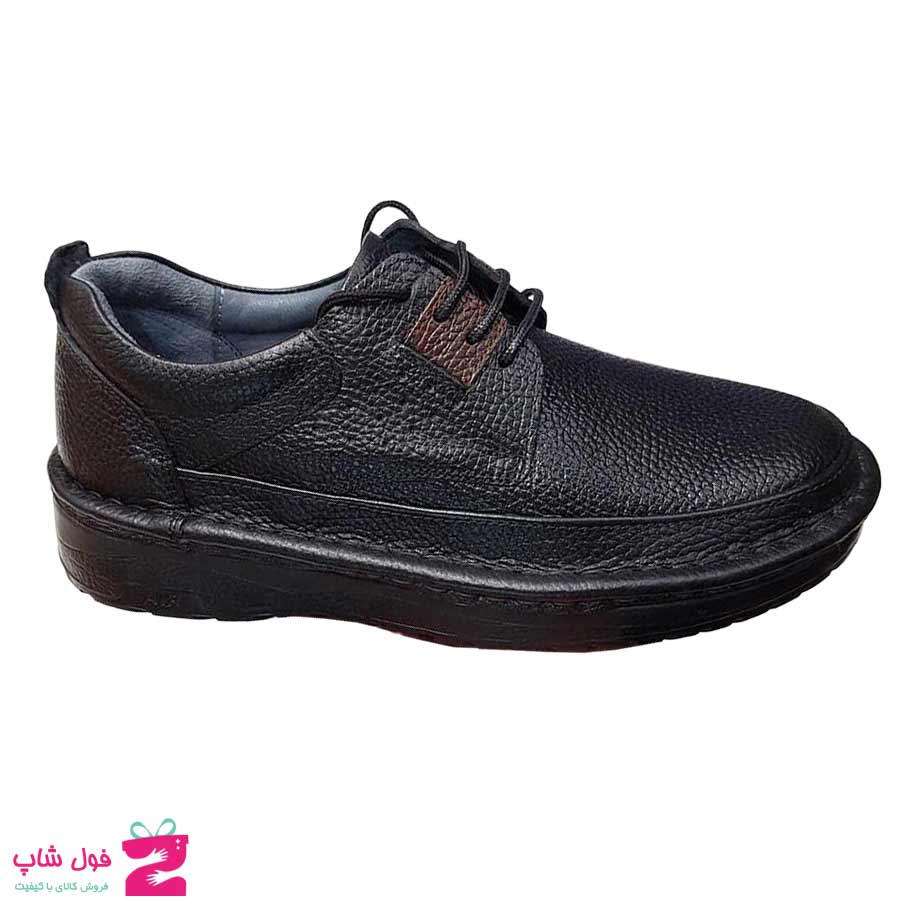 کفش مردانه طبی راحتی چرم طبیعی تبریز کد 2846
