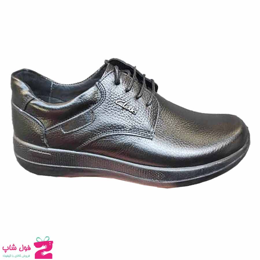 کفش مردانه طبی راحتی چرم طبیعی تبریز کد 3148