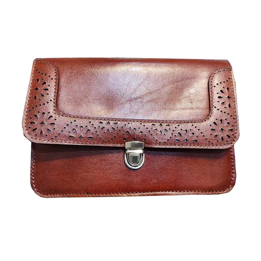 کیف مجلسی زنانه چرم طبیعی  تبریز کد 1370
