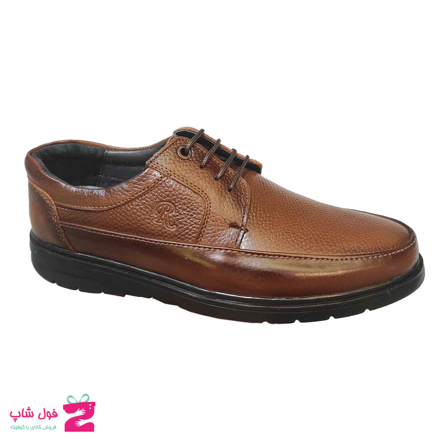 کفش طبی راحتی مردانه چرم طبیعی تبریز کد 1940