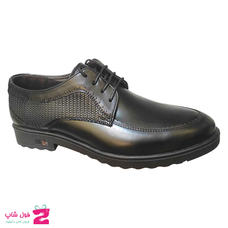 کفش مردانه مجلسی  چرم طبیعی گاوی  تبریز کد 1942