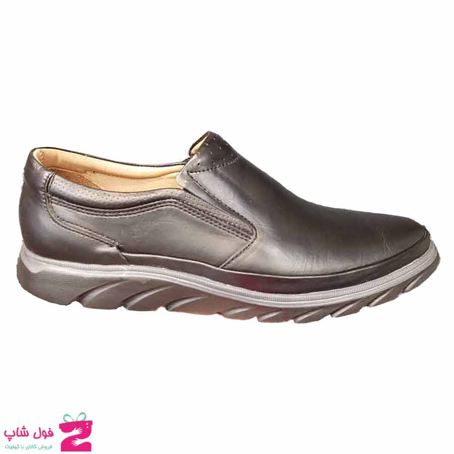 کفش مردانه طبی راحتی چرم طبیعی تبریز کد 3160