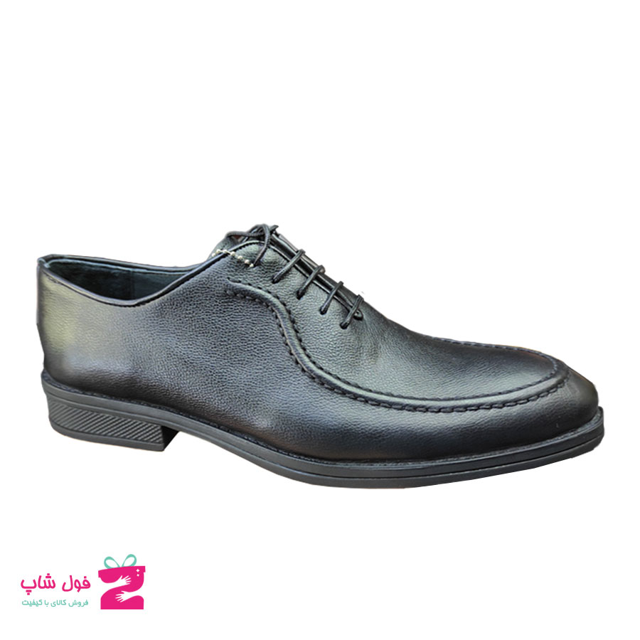 کفش مردانه مجلسی  چرم طبیعی گاوی  تبریز کد1569