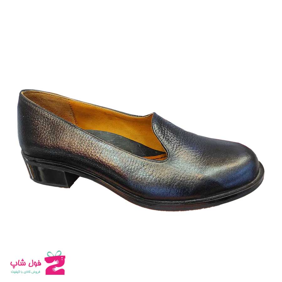 کفش مجلسی زنانه  چرم طبیعی  گاوی تبریز کد 1829