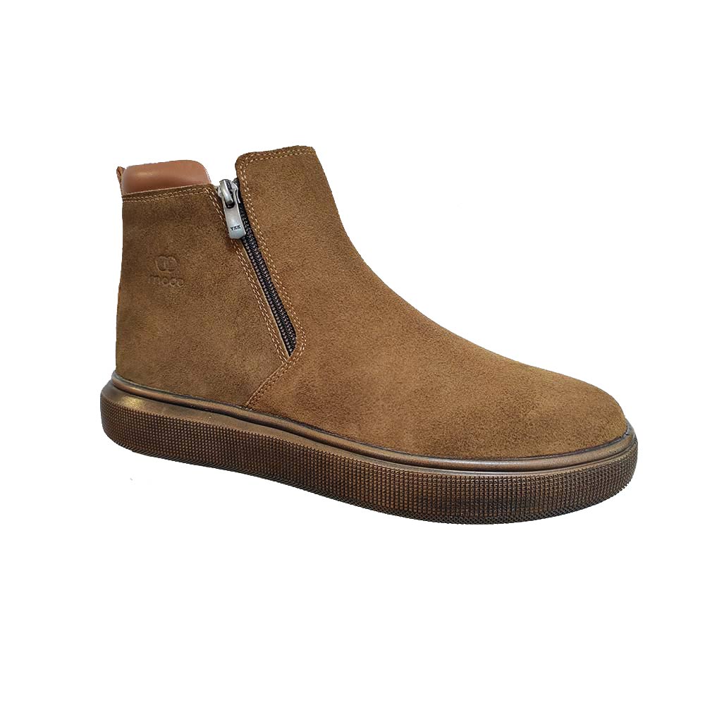 نیم بوت اسپرت مردانه چرم طبیعی مادو کد 1130