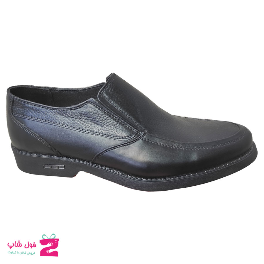 کفش مردانه مجلسی  چرم طبیعی گاوی  تبریز کد 2097