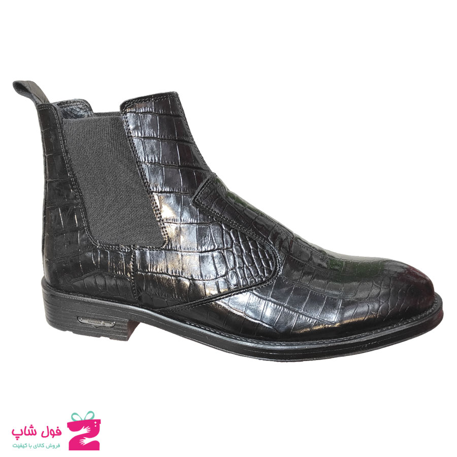 نیم بوت مردانه مجلسی چرم طبیعی  تبریز کد  2029