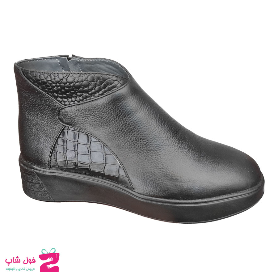 نیم بوت اسپورت زنانه چرم  طبیعی تبریز کد 2046