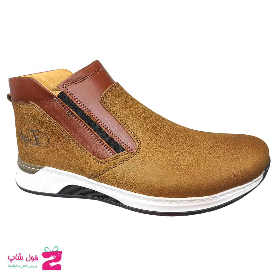 نیم بوت اسپورت مردانه چرم طبیعی  تبریز کد 2095