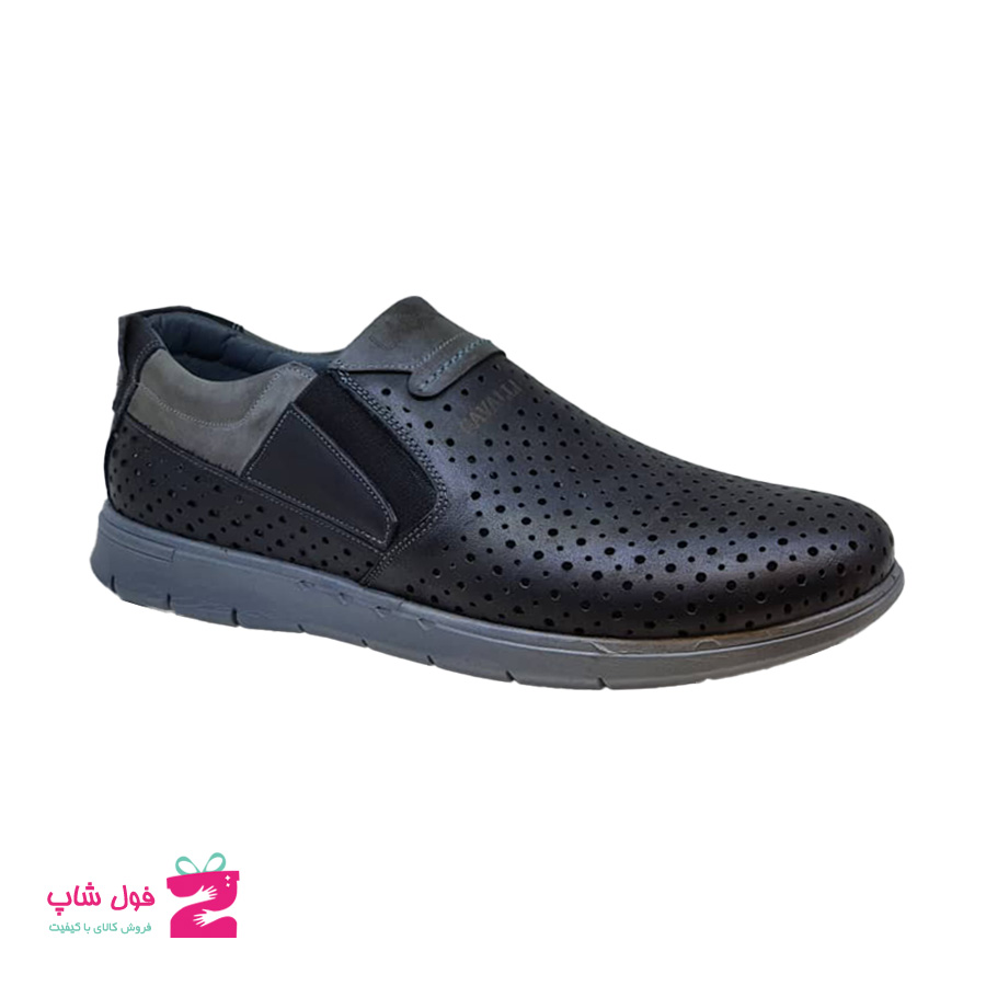 کفش تابستانی  طبی راحتی مردانه چرم طبیعی تبریز کد 1539