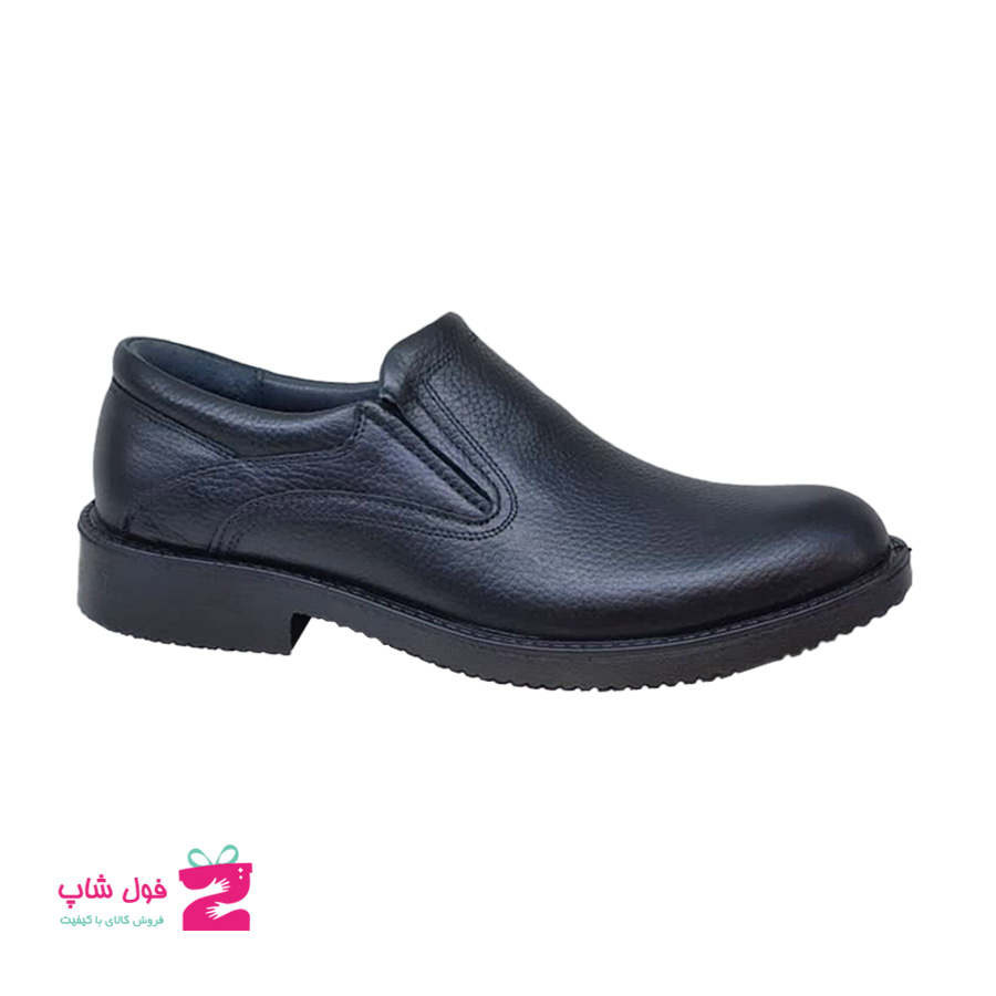 کفش مردانه مجلسی  چرم طبیعی گاوی  تبریز کد 1542