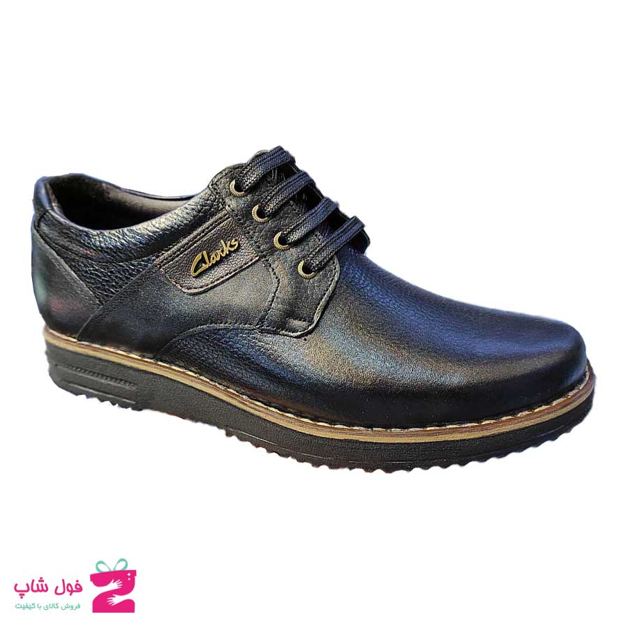 کفش طبی راحتی مردانه چرم طبیعی تبریز کد  1856