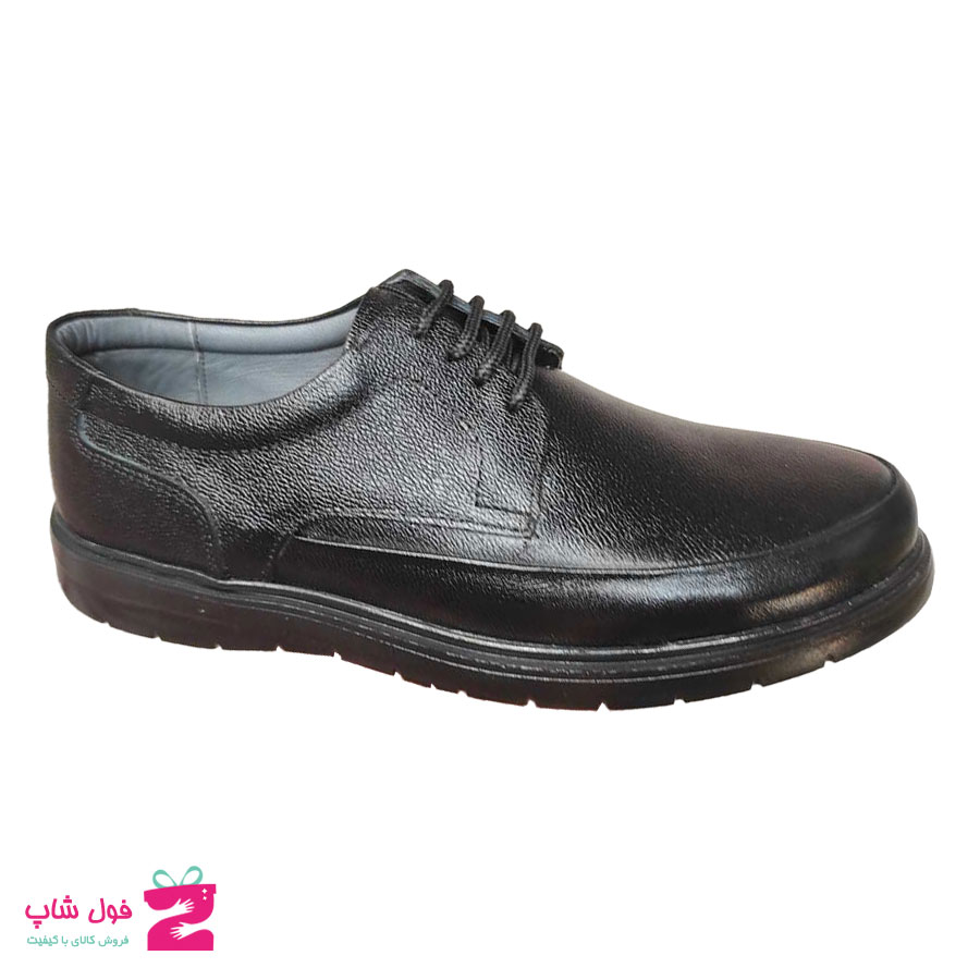کفش طبی راحتی مردانه چرم طبیعی تبریز کد 1970