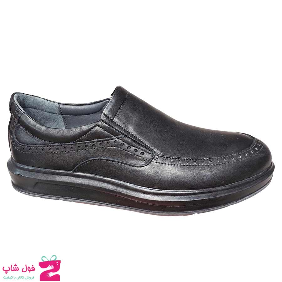کفش مردانه طبی راحتی چرم طبیعی تبریز کد 2906