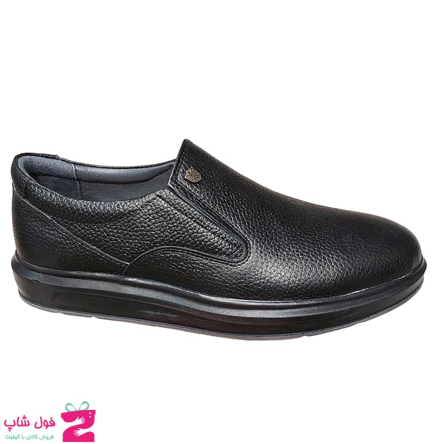 کفش مردانه طبی راحتی چرم طبیعی تبریز کد 2907