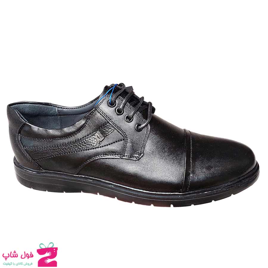 کفش مردانه طبی راحتی بزرگپا چرم طبیعی تبریز کد 2916
