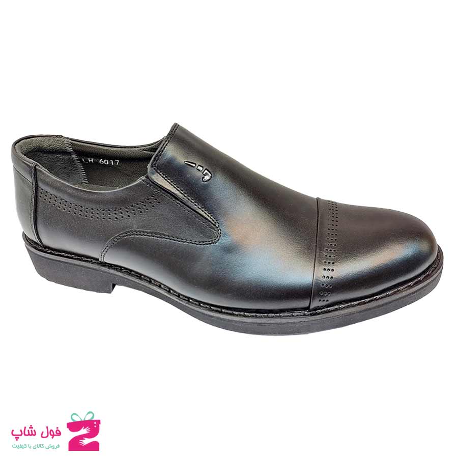 کفش مردانه مجلسی  چرم طبیعی گاوی  تبریز کد 2698