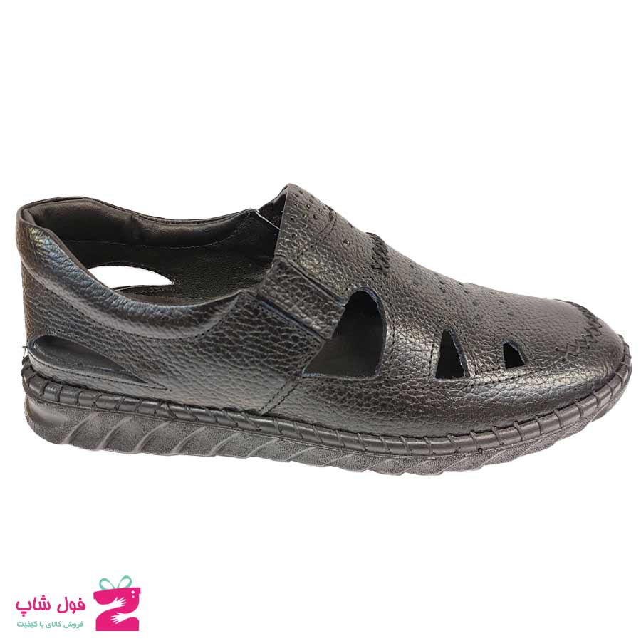 کفش تابستانی زنانه طبی چرم طبیعی تبریز کد 2737