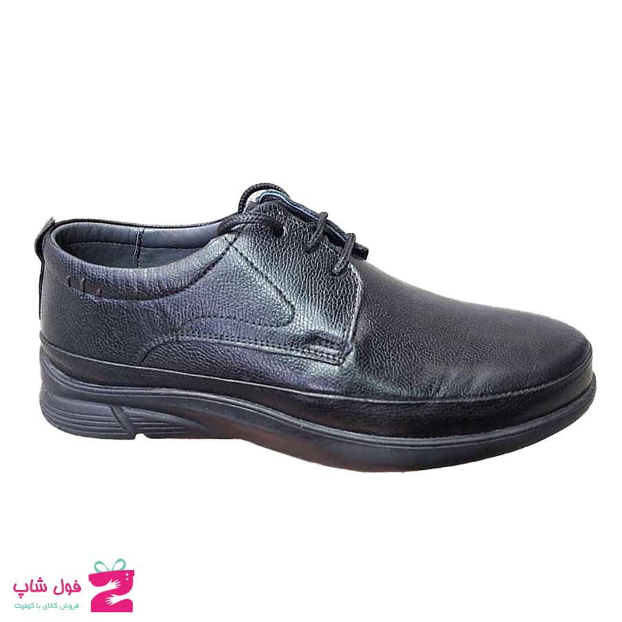 کفش طبی راحتی مردانه چرم طبیعی تبریز کد 2578