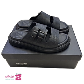 صندل کاملا طبی مردانه چرم طبیعی شمس تبریز کد 3353