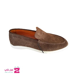 کفش مدل لوفر مردانه چرم طبیعی گاوی 3443