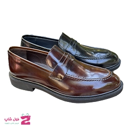 کفش مجلسی  کالج مردانه چرم طبیعی ناپا کد3474