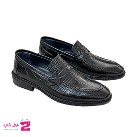 کفش مجلسی  کالج مردانه چرم طبیعی گاوی کد3420