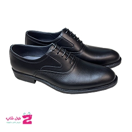کفش مردانه مجلسی  چرم طبیعی گاوی تبریز کد 3425
