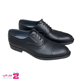 کفش مردانه مجلسی  چرم طبیعی گاوی تبریز کد 3426
