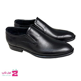 کفش مردانه مجلسی  چرم طبیعی گاوی تبریز کد 3429