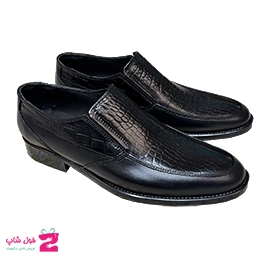 کفش مردانه مجلسی  چرم طبیعی گاوی تبریز کد 3430