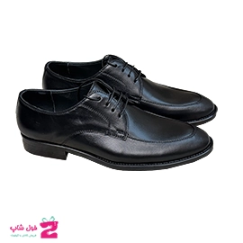 کفش مردانه مجلسی  چرم طبیعی گاوی تبریز کد 3431