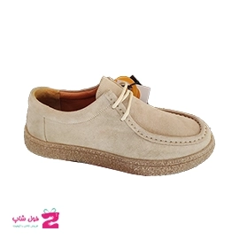 کفش اسپرت مردانه چرم طبیعی گاوی کد 3441