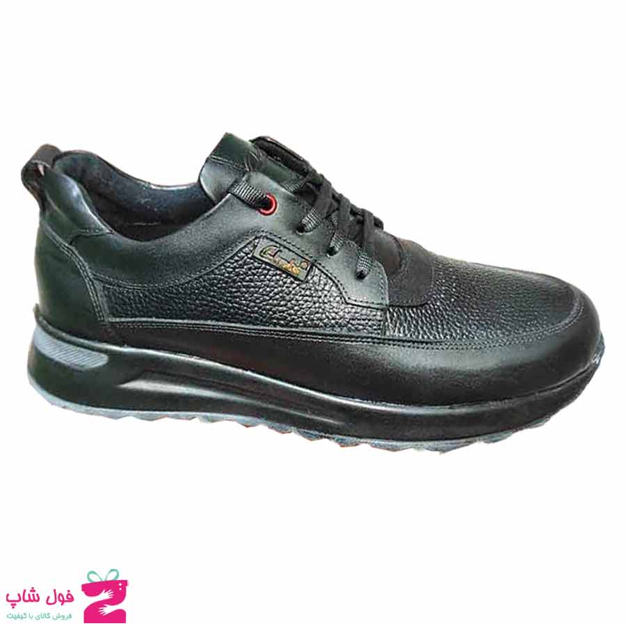 کفش مردانه طبی راحتی چرم طبیعی تبریز کد 3141