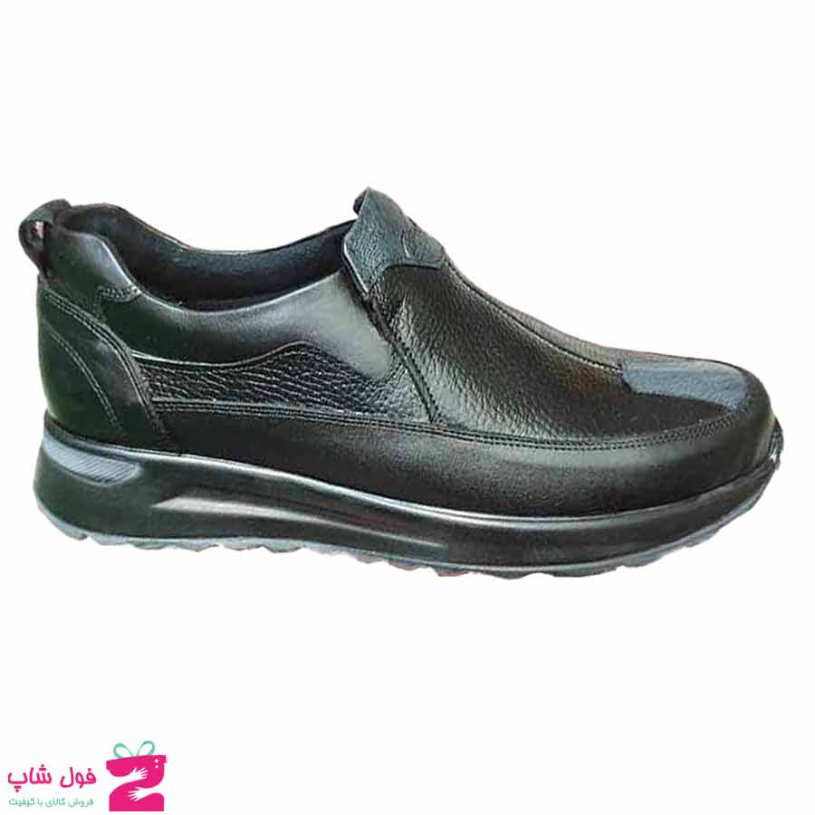 کفش مردانه طبی راحتی چرم طبیعی تبریز کد 3142