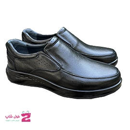 کفش طبی مردانه چرم طبیعی تبریز کد 3379