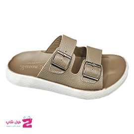 صندل طبی زنانه چرم طبیعی  گاوی تبریز کد 3445