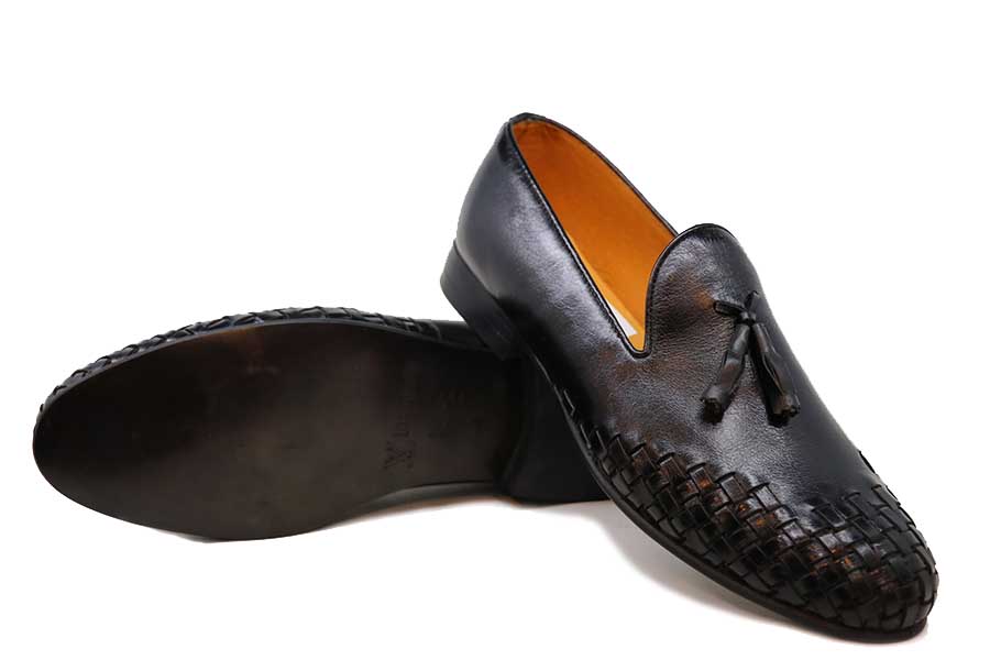 کفش چرم طبیعی مردانه مجلسی  مدل Louis Vuitton