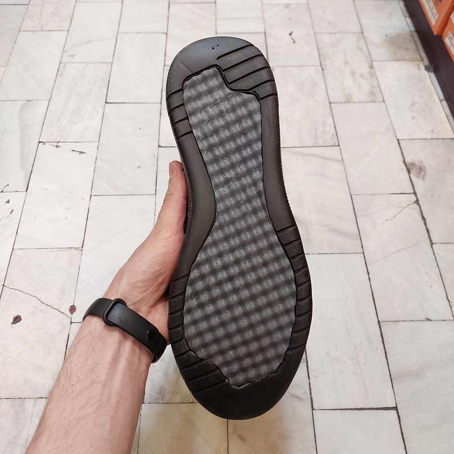 کفش طبی راحتی مردانه بزرگ پا چرم طبیعی تبریز کد 2620