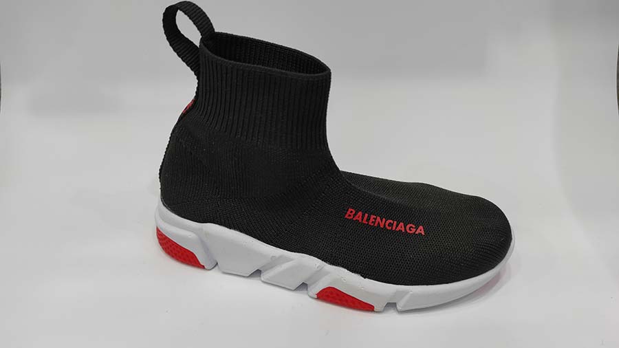کفش کتونی بچه گانه جورابی  مدل بالنسیا balenciaga  کد 554