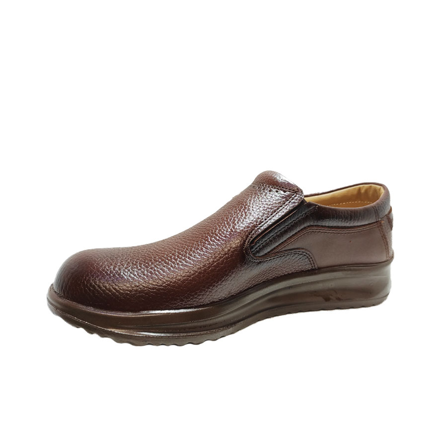 کفش طبی راحتی مردانه  کوچک پا چرم طبیعی تبریز کد 830