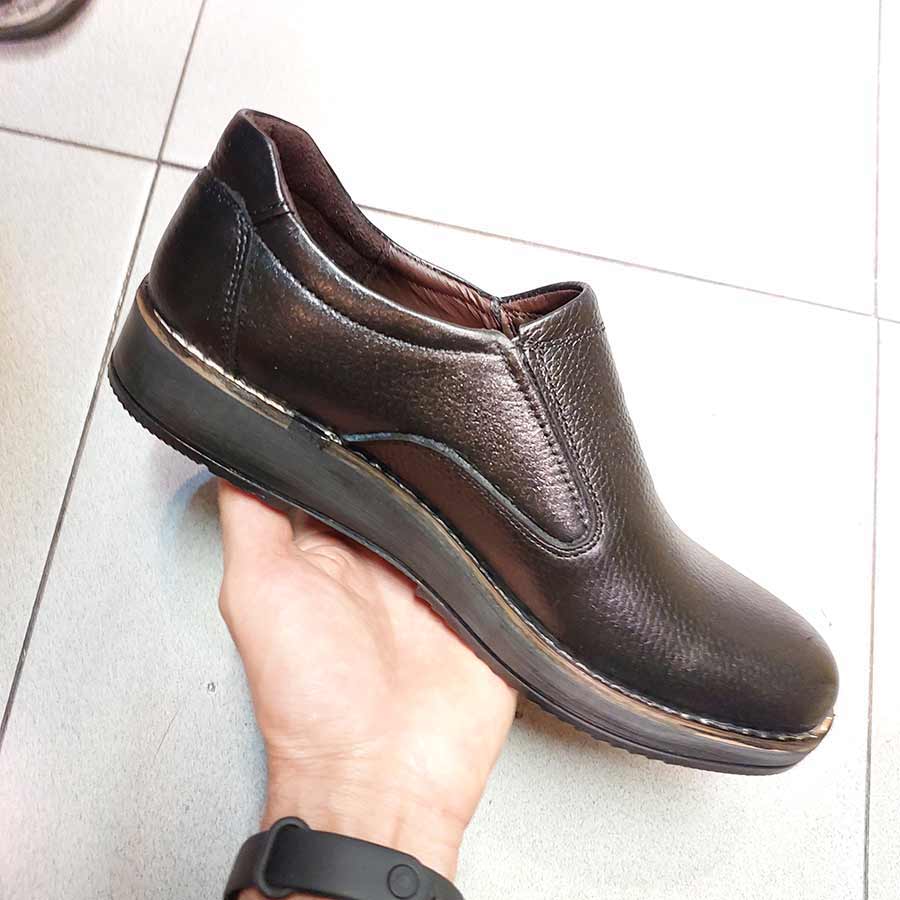 کفش مردانه طبی راحتی چرم طبیعی تبریز کد3028