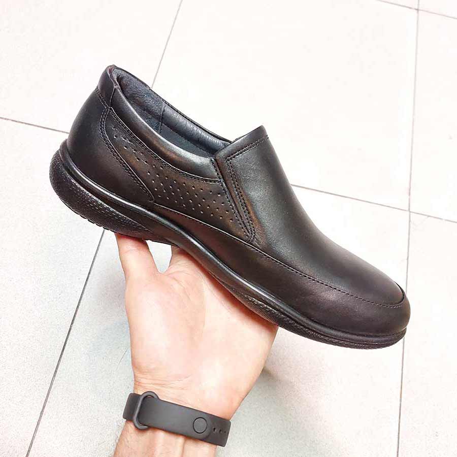 کفش مردانه طبی راحتی چرم طبیعی تبریز کد3029